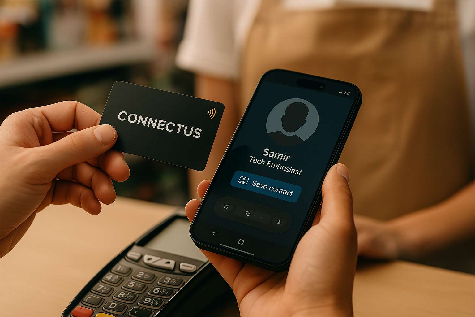 Tap-to-Register Customer Engagement System