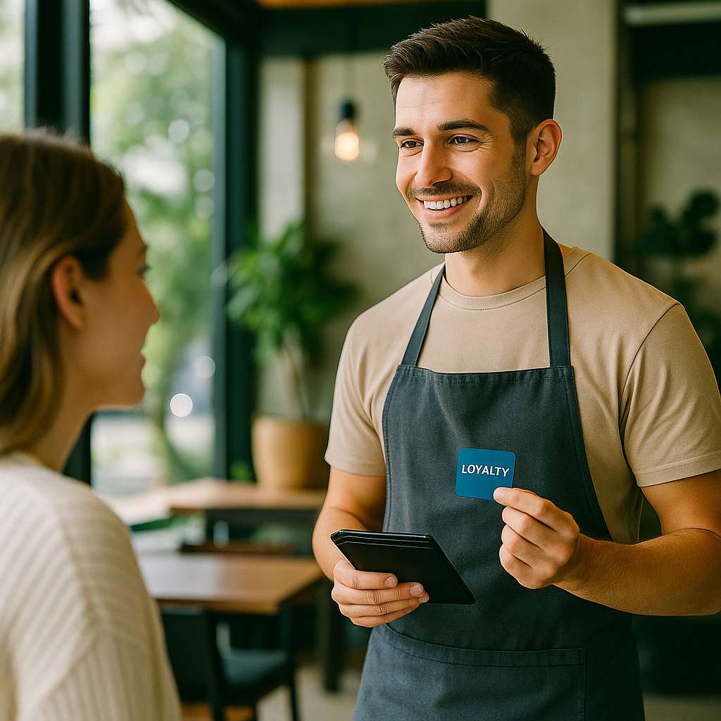 Restaurant Using Digital Loyalty Program
